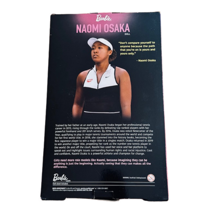 Barbie Role Models: Naomi Osaka (2021)